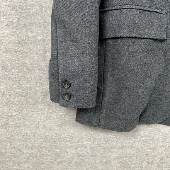 Brooks Brothers Mens Dark Gray Lined  Button Dinner Jacket‎ Size Medium - Picture 8 of 13